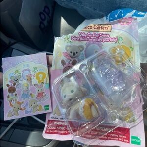 Calico Critters Baby Fun Hair Series Set